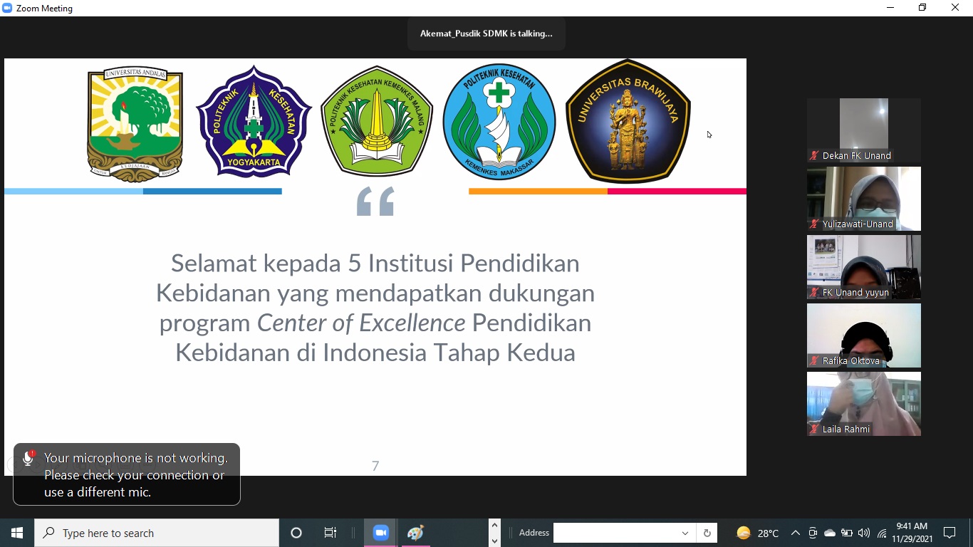 Prodi DIII Kebidanan Polkesma menjadi Center of Excellence Pendidikan Kebidanan Indonesia